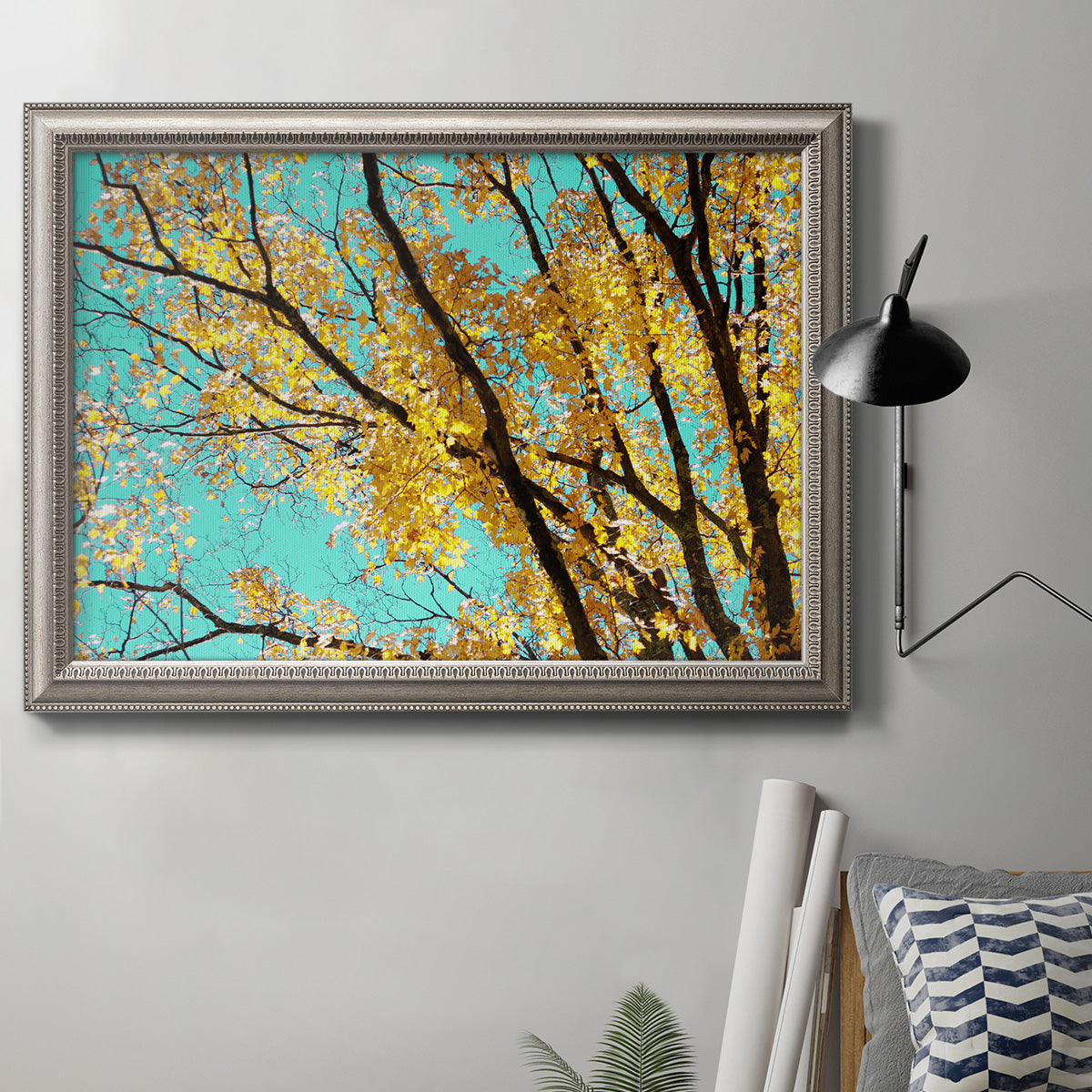 Autumn Tapestry V Premium Framed Canvas- Ready to Hang