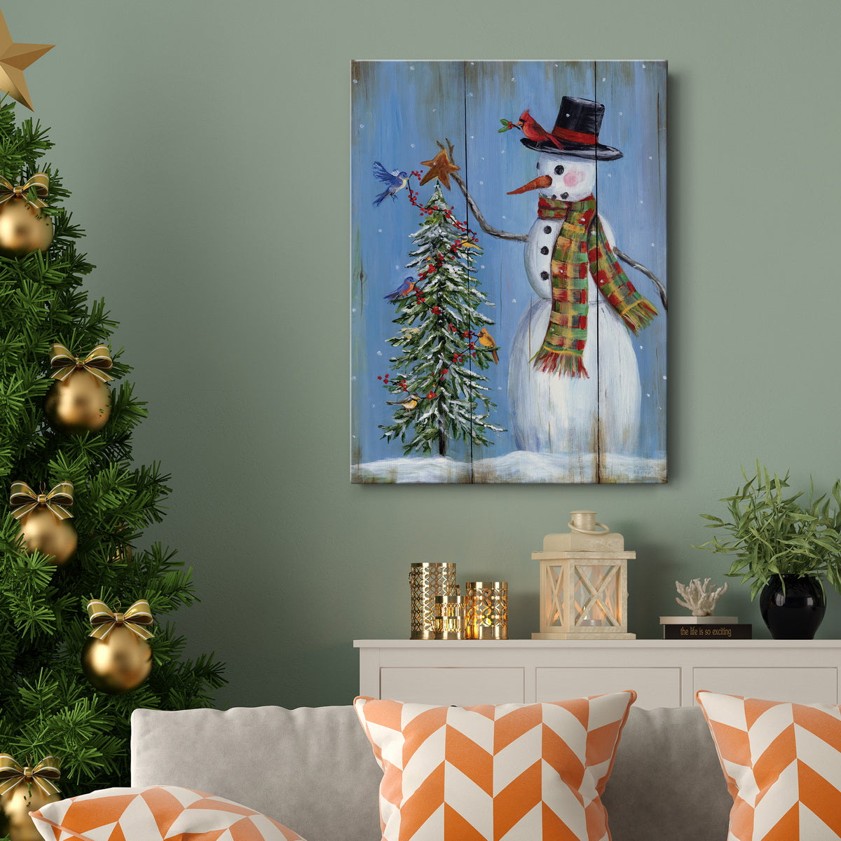 Tis The Season Premium Gallery Wrapped Canvas - Ready to Hang