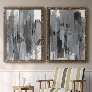 Loft Pastel III - Barnwood Framed Canvas Set