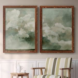Coming Rain I - Barnwood Framed Canvas Set