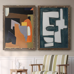 The Olive Press Rooom - Barnwood Framed Canvas Set