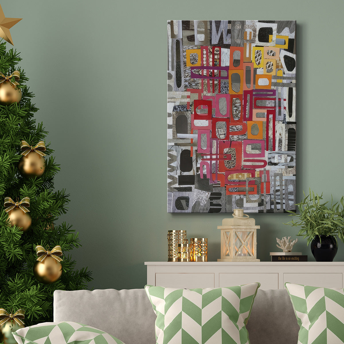Christmas in the Sierras III - Gallery Wrapped Canvas