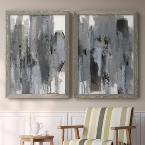 Loft Pastel III - Barnwood Framed Canvas Set
