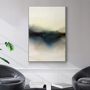 Continuum I - Framed Premium Gallery Wrapped Canvas L Frame - Ready to Hang