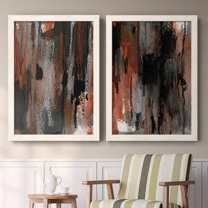 Loft Pastel VII - Barnwood Framed Canvas Set