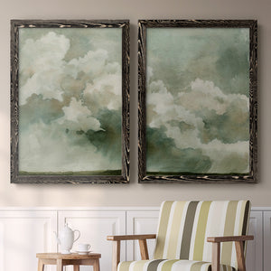 Coming Rain I - Barnwood Framed Canvas Set