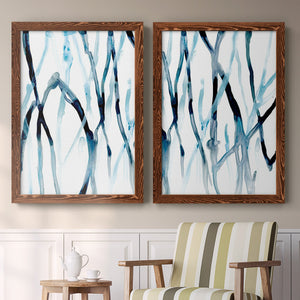 Runnel I - Barnwood Framed Canvas Set