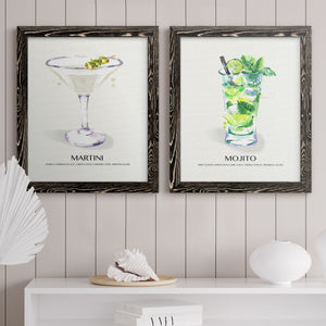 Martini- Premium Framed Canvas in Barnwood - Ready to Hang