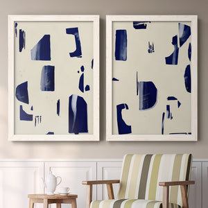 Fragment Abstraction I - Premium Framed Canvas 2 Piece Set - Ready to Hang