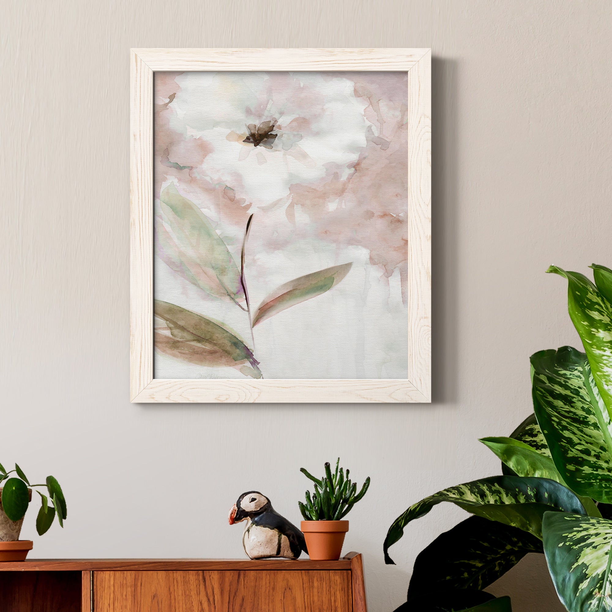 Summer Bloom I - Premium Canvas Framed in Barnwood - Ready to Hang