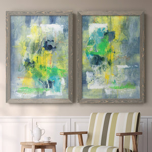 Sweet Things I - Barnwood Framed Canvas Set