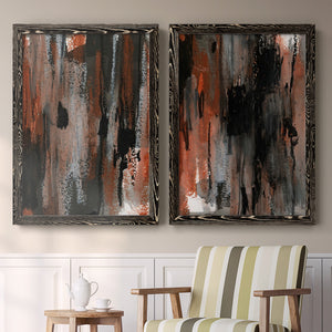 Loft Pastel VII - Barnwood Framed Canvas Set