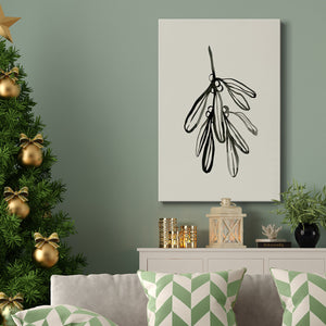 Mistletoe Sketch I - Gallery Wrapped Canvas