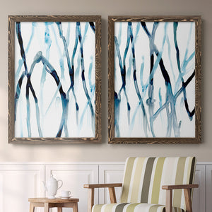 Runnel I - Barnwood Framed Canvas Set