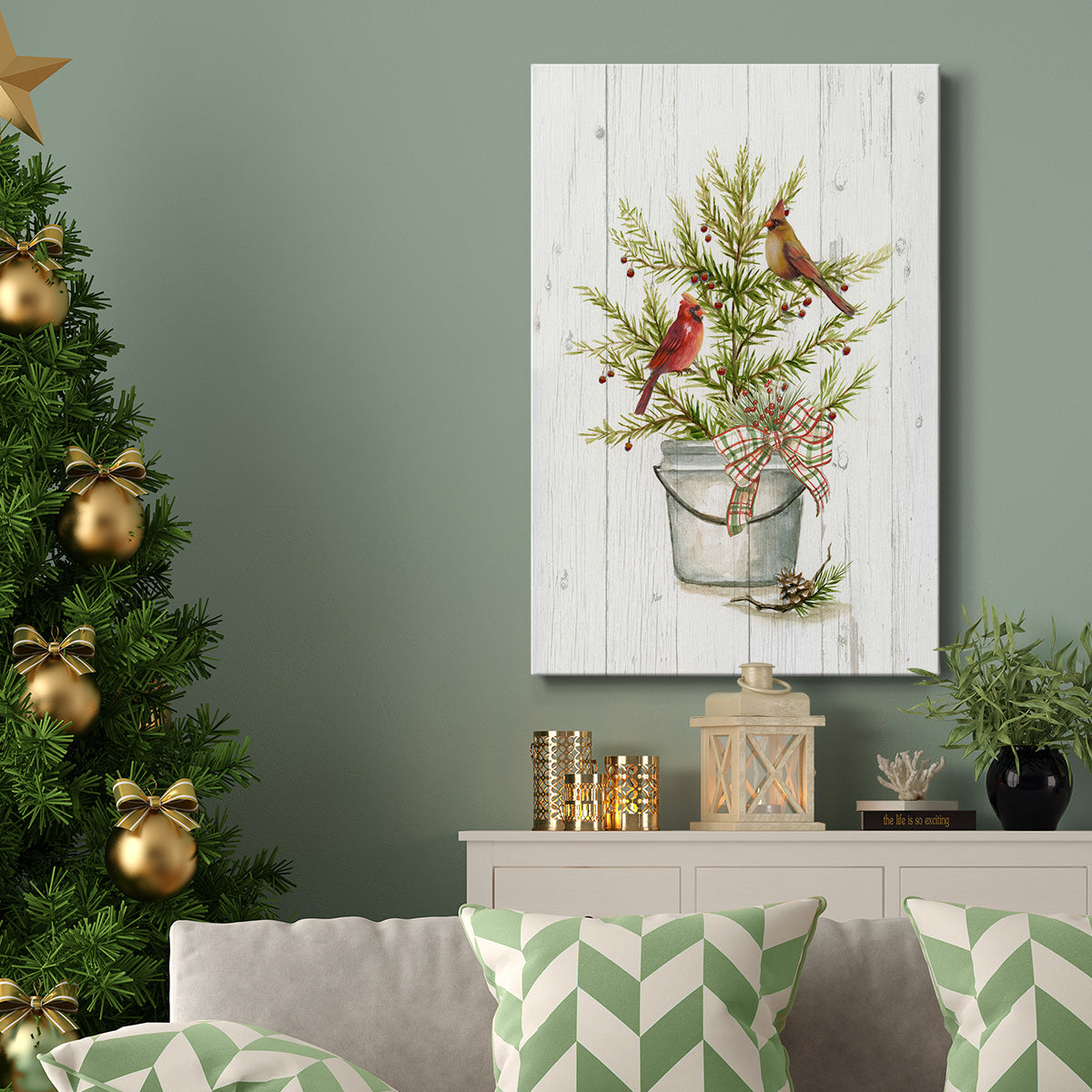 Winter Pine I - Gallery Wrapped Canvas
