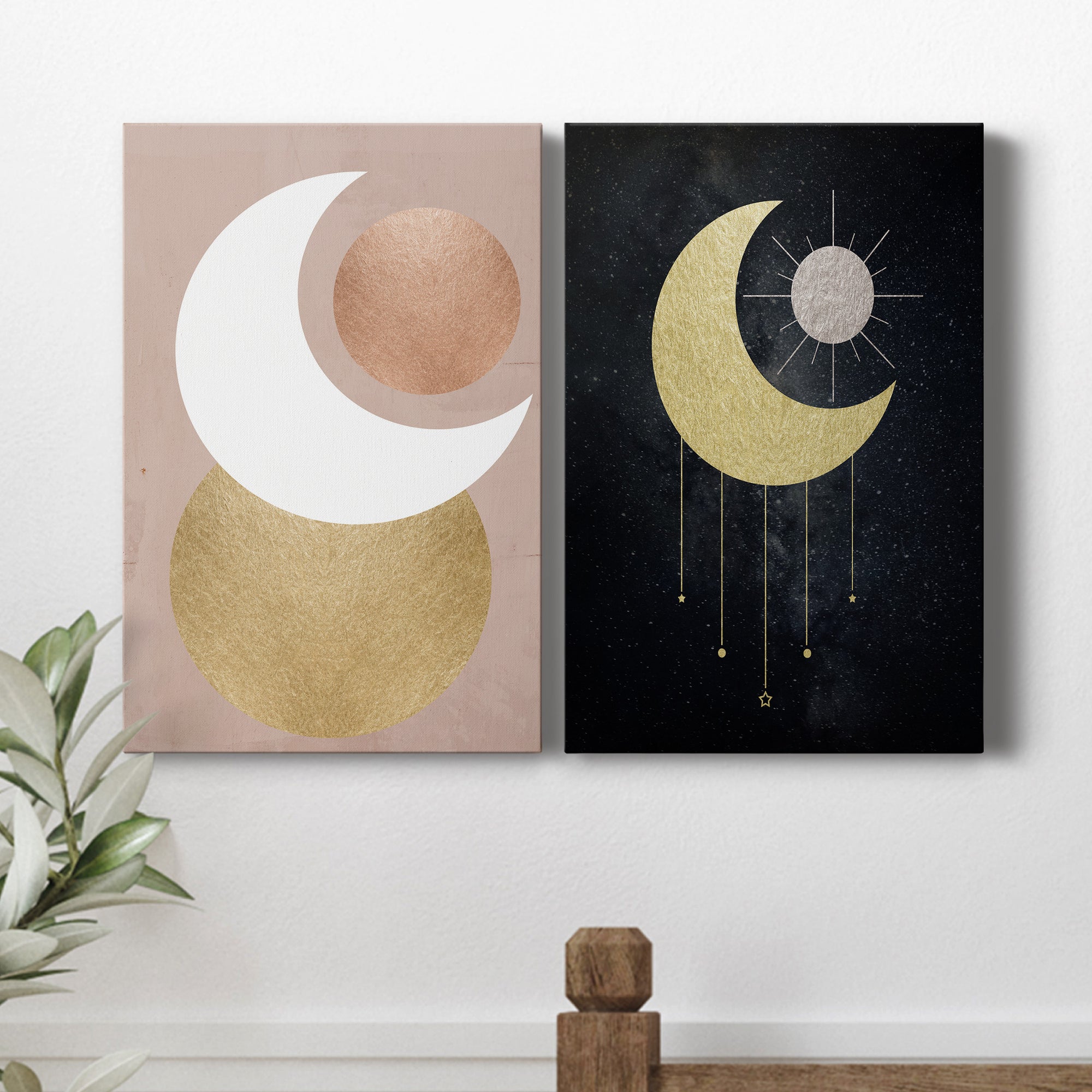 Lunar Mystic Premium Gallery Wrapped Canvas - Ready to Hang