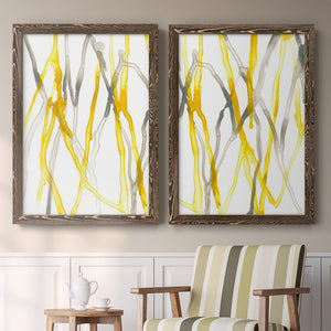 Runnel XIX - Barnwood Framed Canvas Set