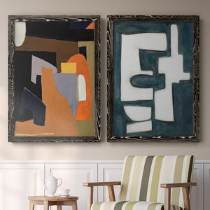 The Olive Press Rooom - Barnwood Framed Canvas Set