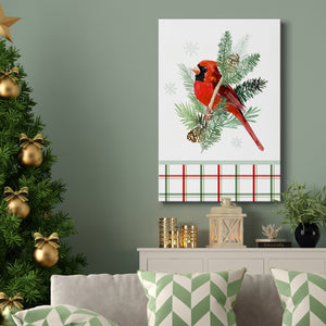 Winter Visitor Collection B - Gallery Wrapped Canvas