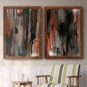 Loft Pastel VII - Barnwood Framed Canvas Set