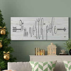To The North Pole Premium Gallery Wrapped Canvas - Ready to Hang