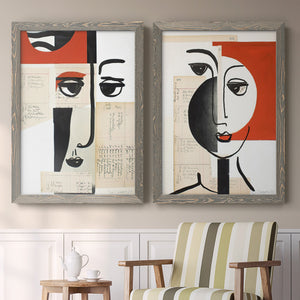 Faces of A Century III - Barnwood Framed Canvas Set