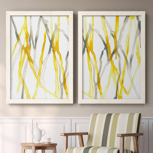 Runnel XIX - Barnwood Framed Canvas Set