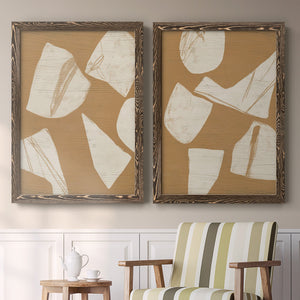 Piecemeal I - Premium Framed Canvas 2 Piece Set - Ready to Hang