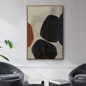 Gravity I - Framed Premium Gallery Wrapped Canvas L Frame - Ready to Hang