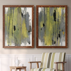 Loft Pastel I - Barnwood Framed Canvas Set