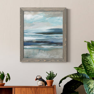 Distant Drama II - Premium Canvas Framed in Barnwood - Ready to Hang