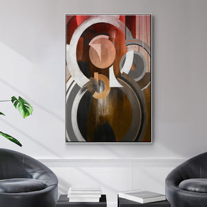 Focal - Framed Premium Gallery Wrapped Canvas L Frame - Ready to Hang