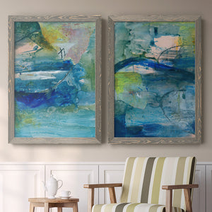 Spring Winds VII - Barnwood Framed Canvas Set
