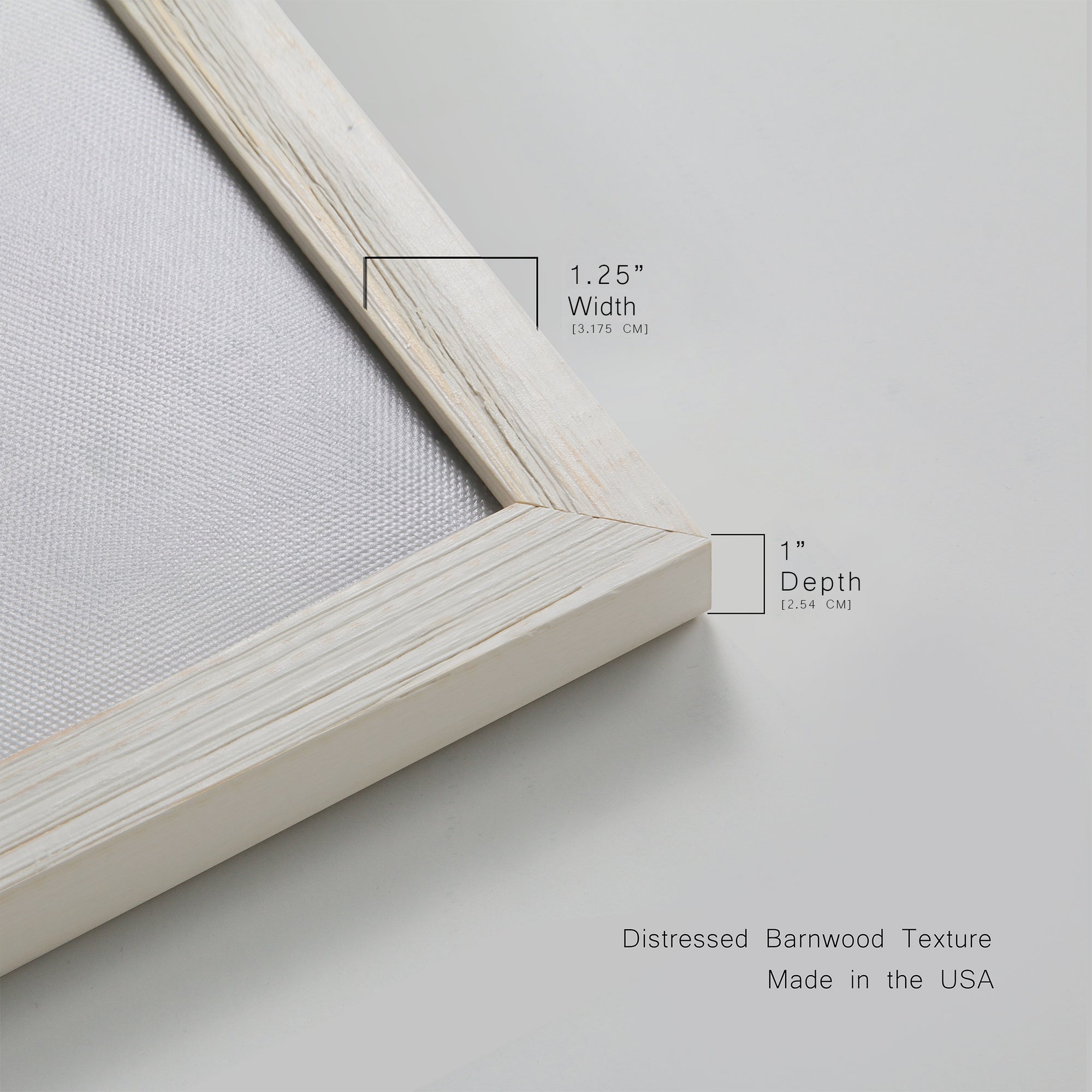 Soft Sensation II - Premium Canvas Framed in Barnwood - Ready to Hang
