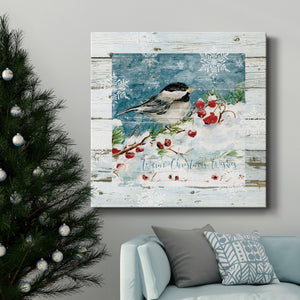 Warm Christmas Wishes-Premium Gallery Wrapped Canvas - Ready to Hang