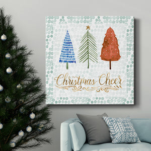 Christmas Tree Whimsy IV-Premium Gallery Wrapped Canvas - Ready to Hang