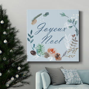 Snowy Christmas II-Premium Gallery Wrapped Canvas - Ready to Hang