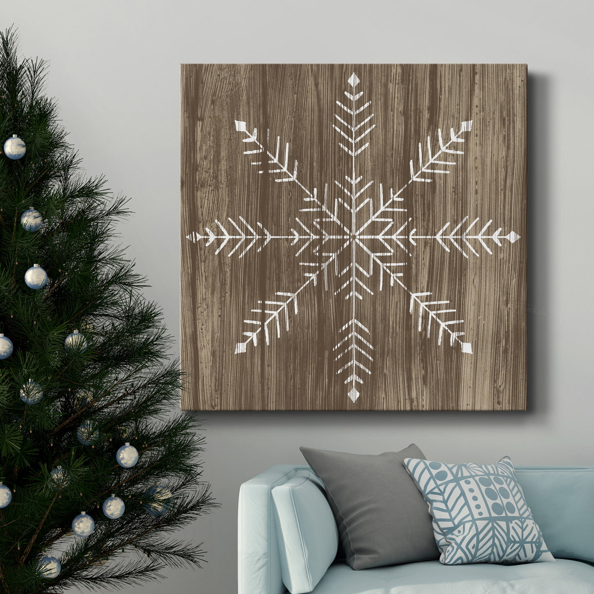 Barnwood Wonderland IV-Premium Gallery Wrapped Canvas - Ready to Hang