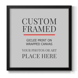Custom Thin Modern Frame Canvas