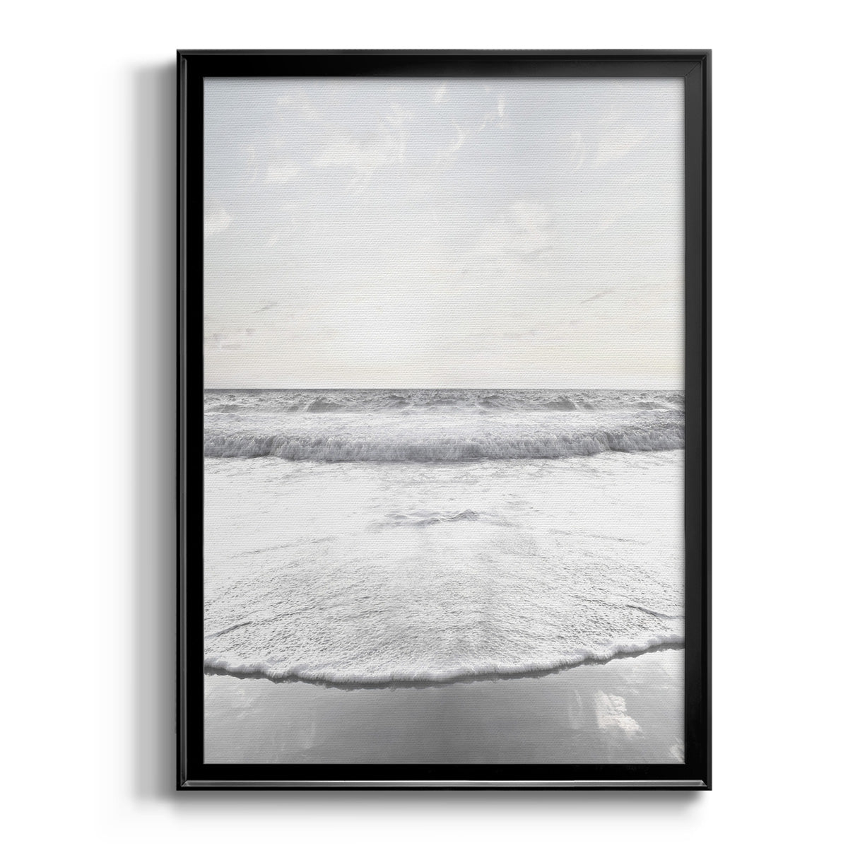 Serene Shore Premium Framed Print - Ready to Hang