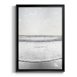 Serene Shore Premium Framed Print - Ready to Hang