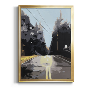 The Road Less Traveled Premium Framed Print - Ready to Hang