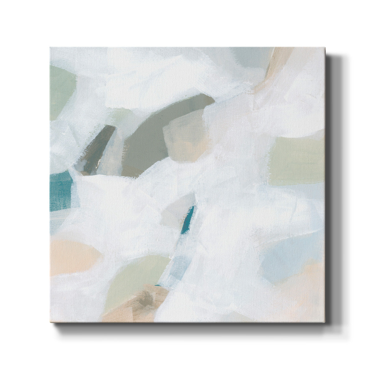 Muted Mosaic I-Premium Gallery Wrapped Canvas - Ready to Hang