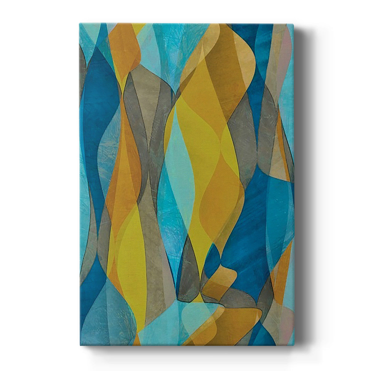 Colorful Cascade II Premium Gallery Wrapped Canvas - Ready to Hang