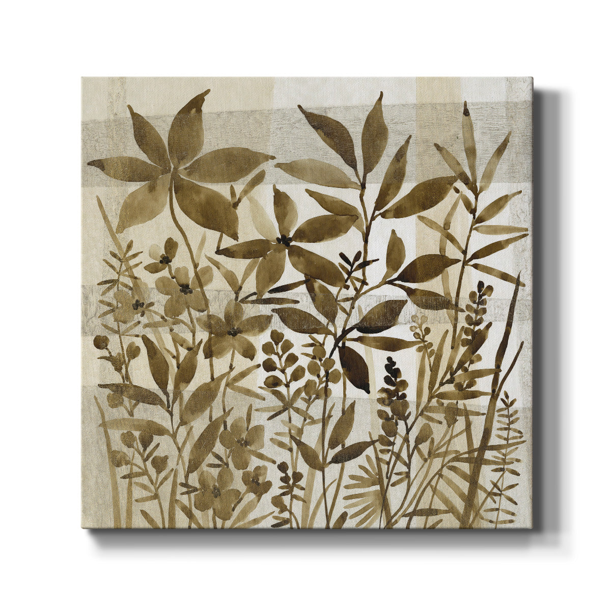 Neutral Garden I-Premium Gallery Wrapped Canvas - Ready to Hang