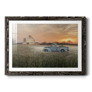 Evening Farm-Premium Framed Print - Ready to Hang