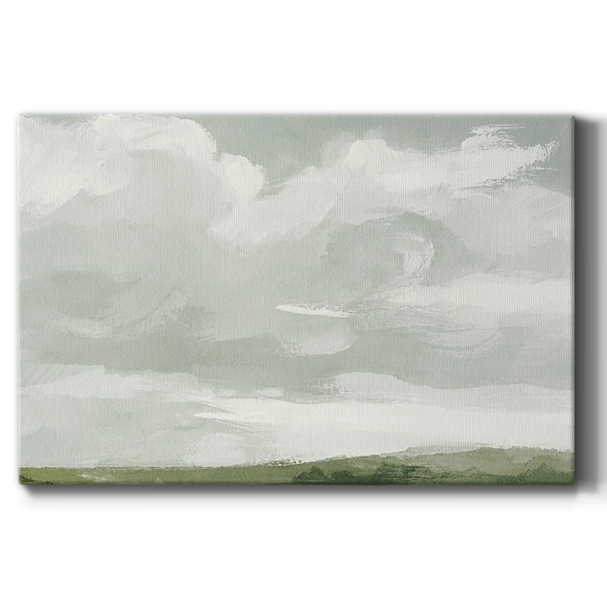 Gray Stone Sky III Premium Gallery Wrapped Canvas - Ready to Hang