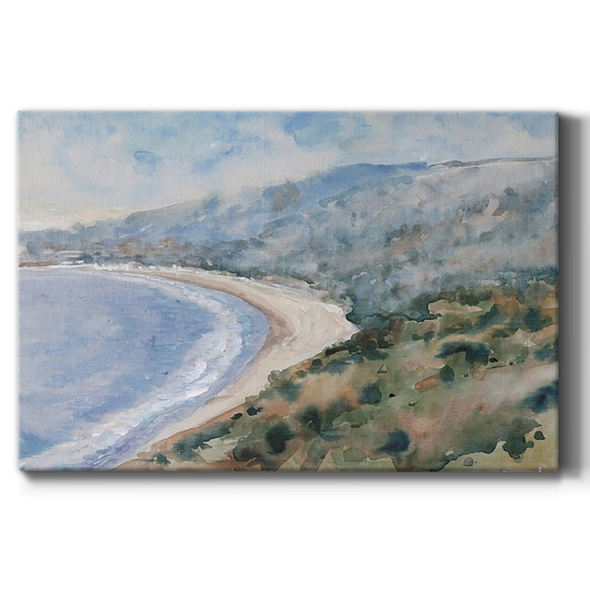 Coastal Mist I Premium Gallery Wrapped Canvas - Ready to Hang