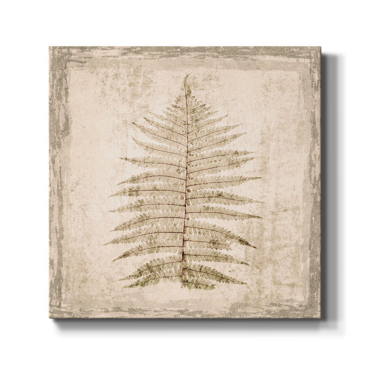Stone Leaf I - Canvas Art Print