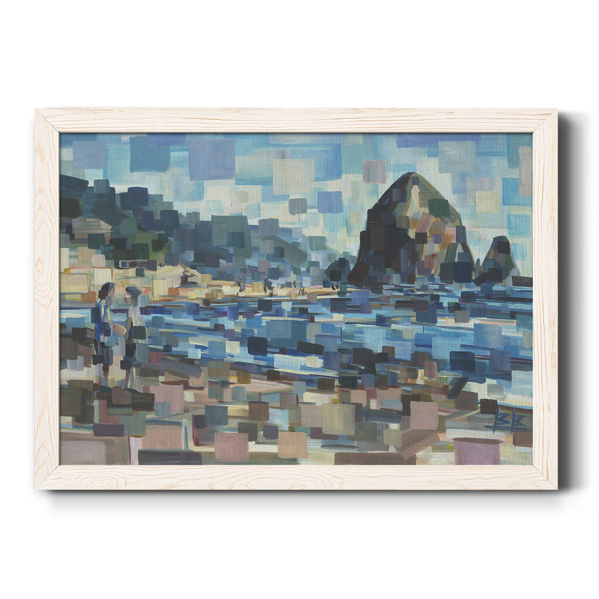 Evening in Cannon Beach-Premium Framed Canvas - Ready to Hang